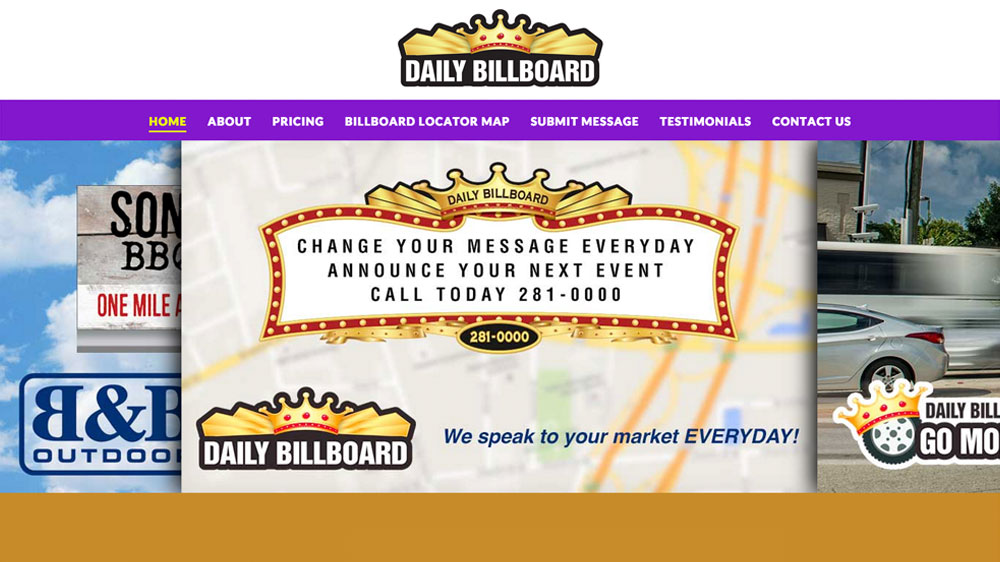 Daily Billboards website